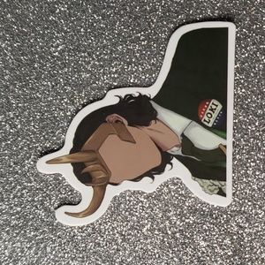 MARVEL Thor Loki Waterproof Sticker